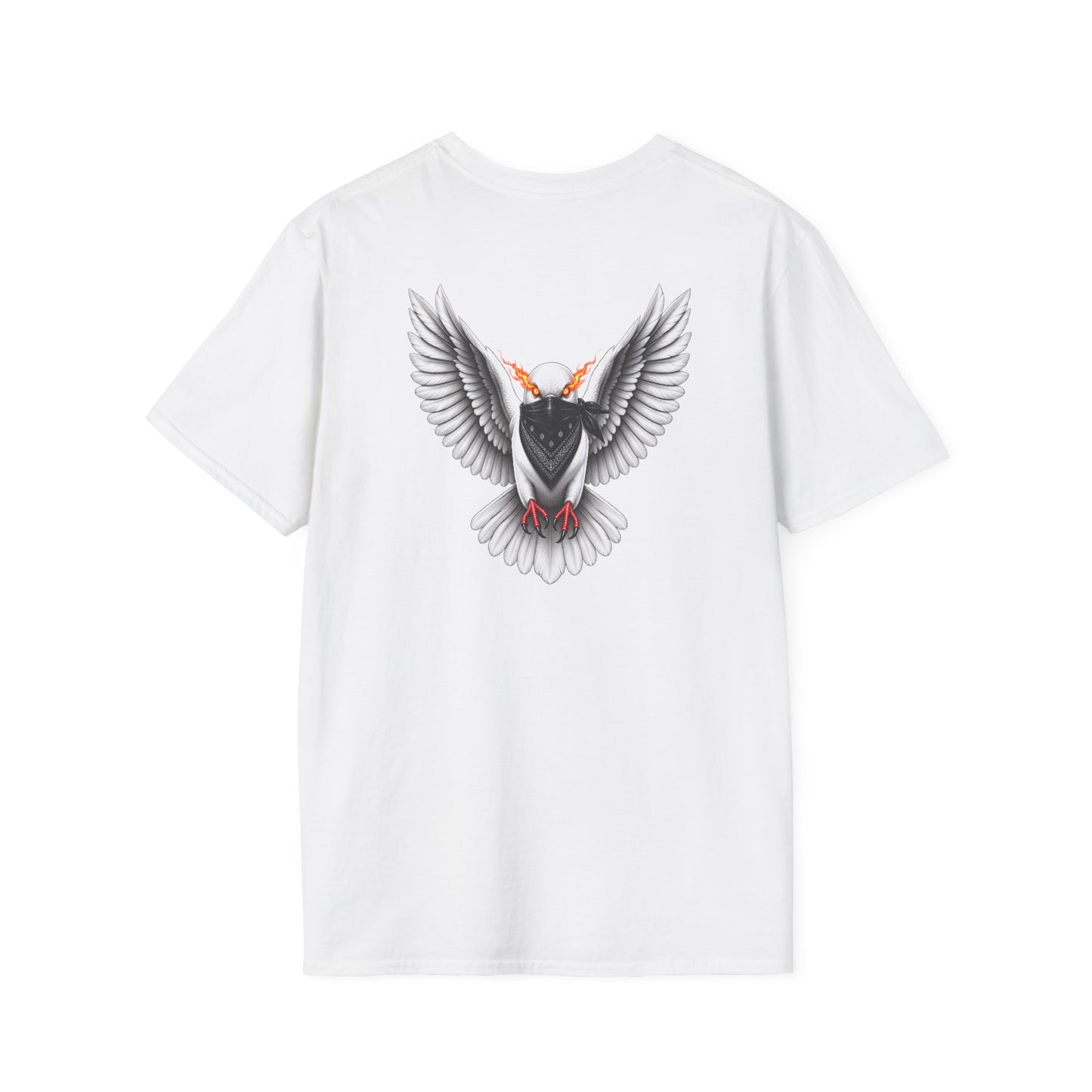Black and White Kingdom Cartel T-Shirt — Bold Script Faith Graphic Tee