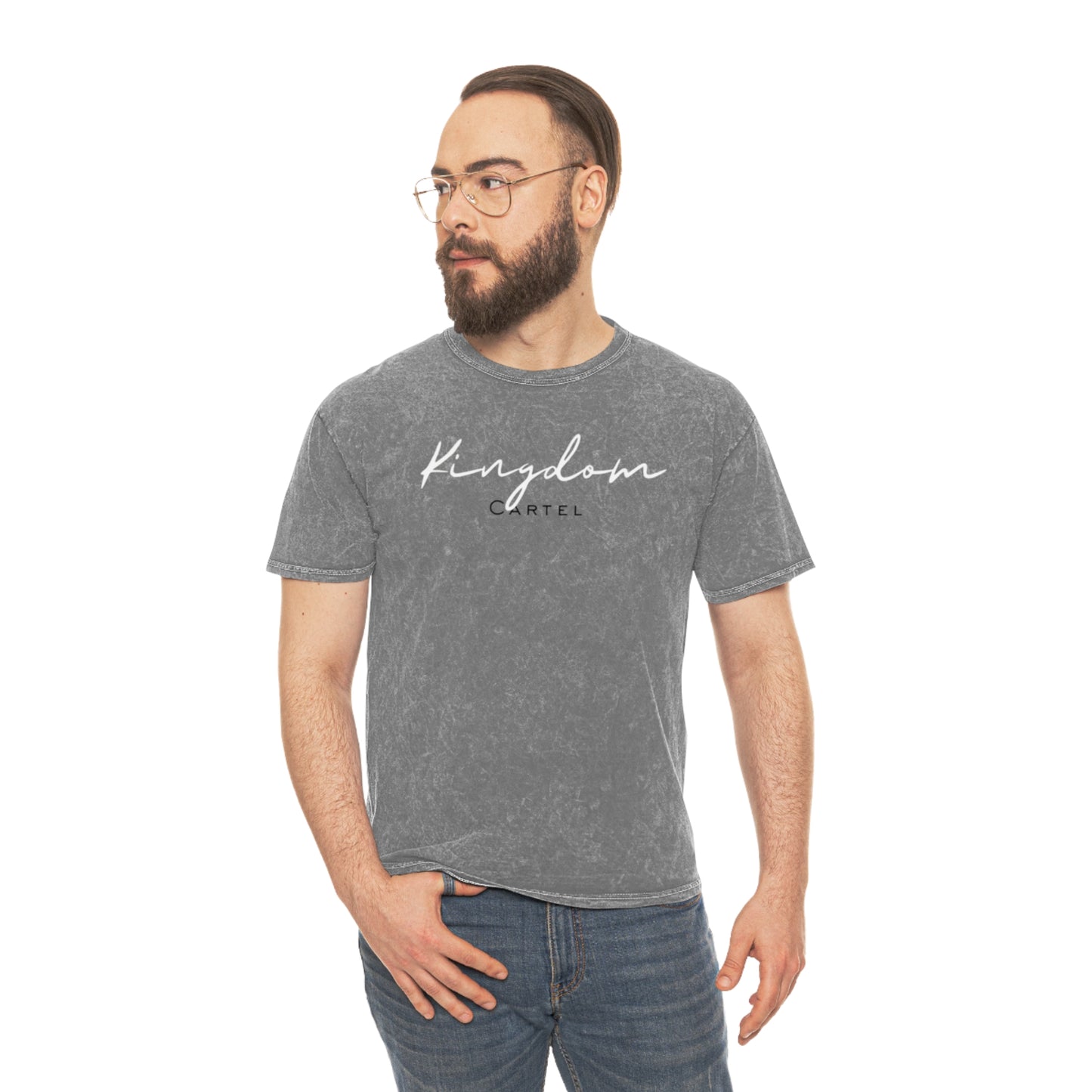 YAHWEH Unisex Mineral Wash T-Shirt - Kingdom Cartel & Yahweh Graphic Tee