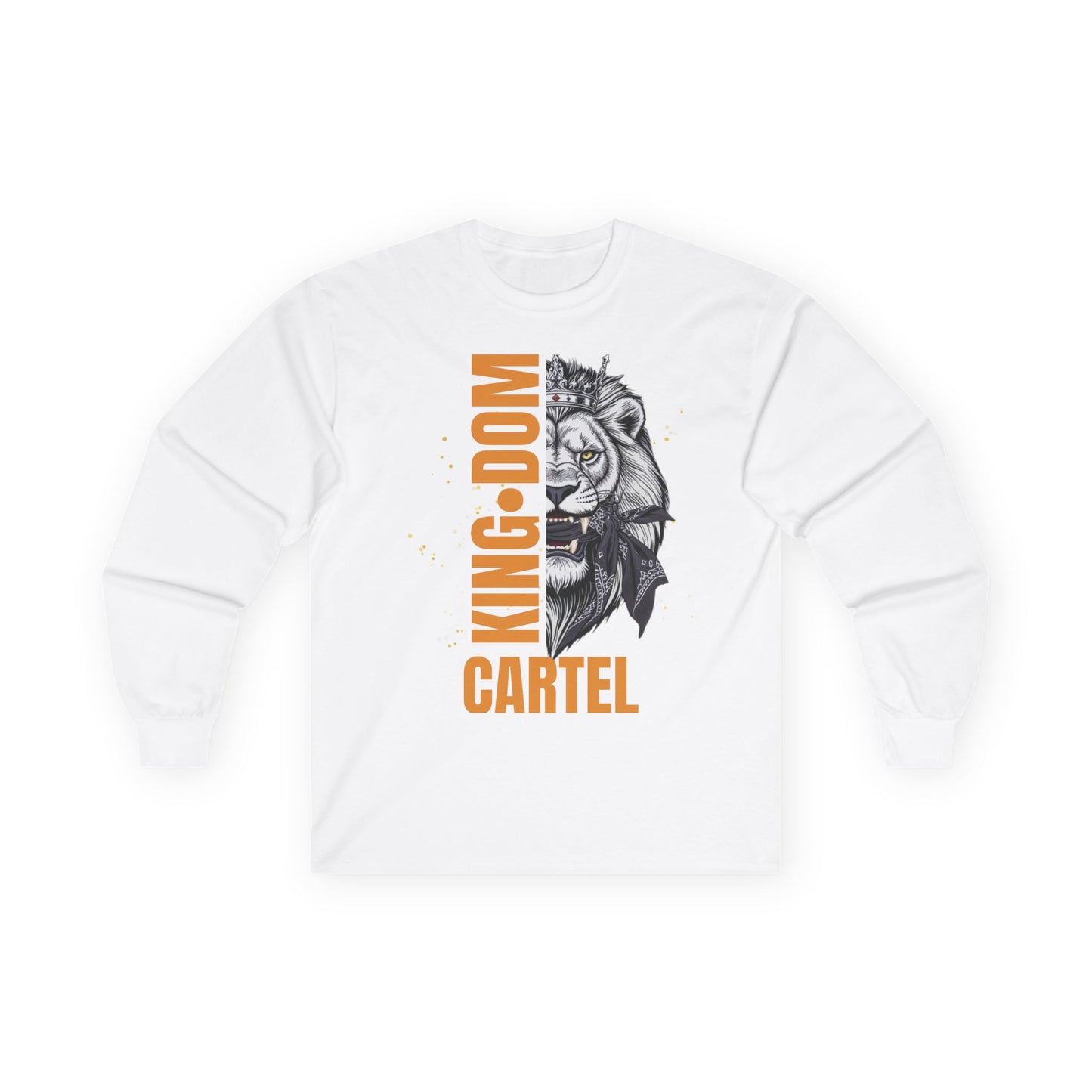 Long Sleeve Tee - Kingdom Cartel “The King Is Here” Design