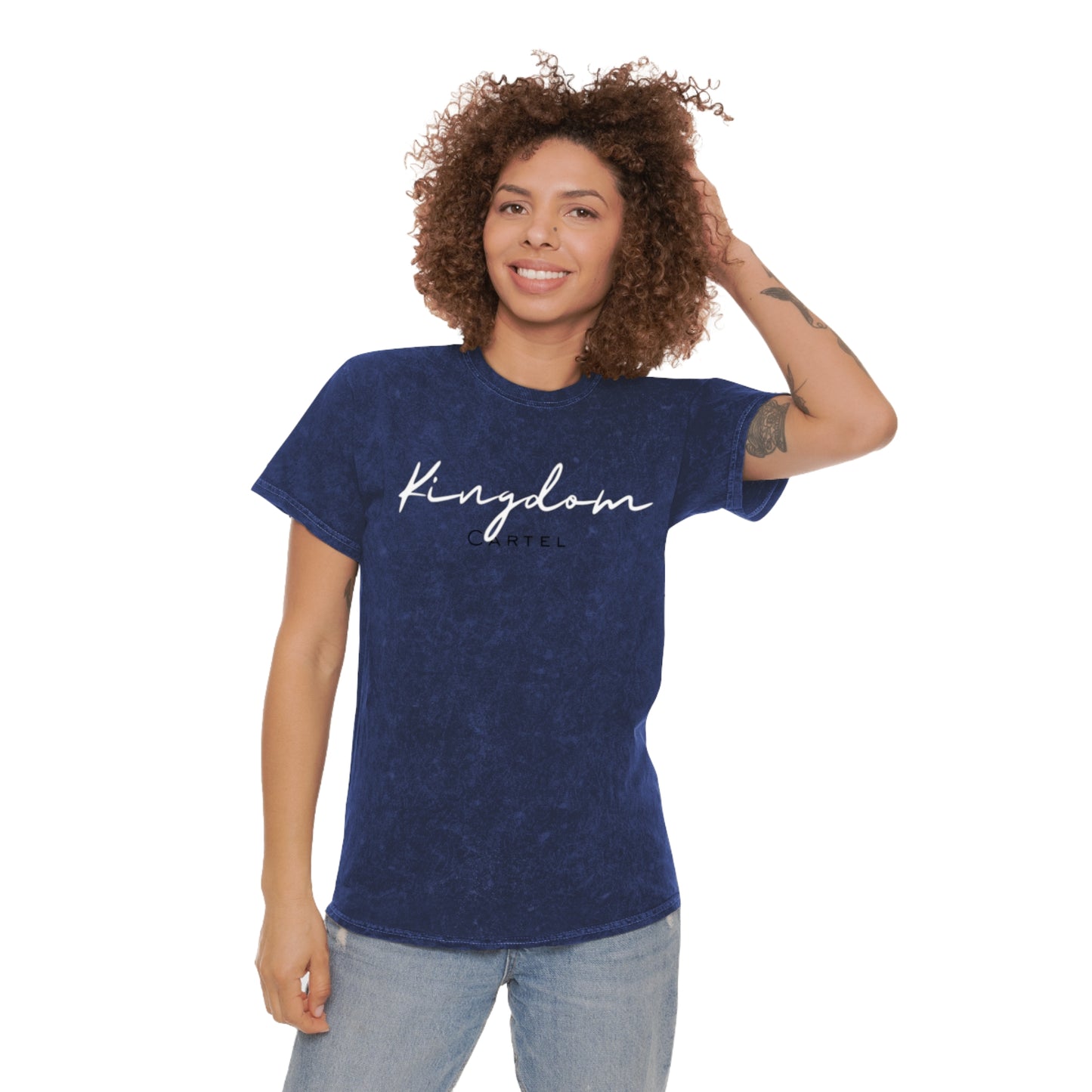 YAHWEH Unisex Mineral Wash T-Shirt - Kingdom Cartel & Yahweh Graphic Tee