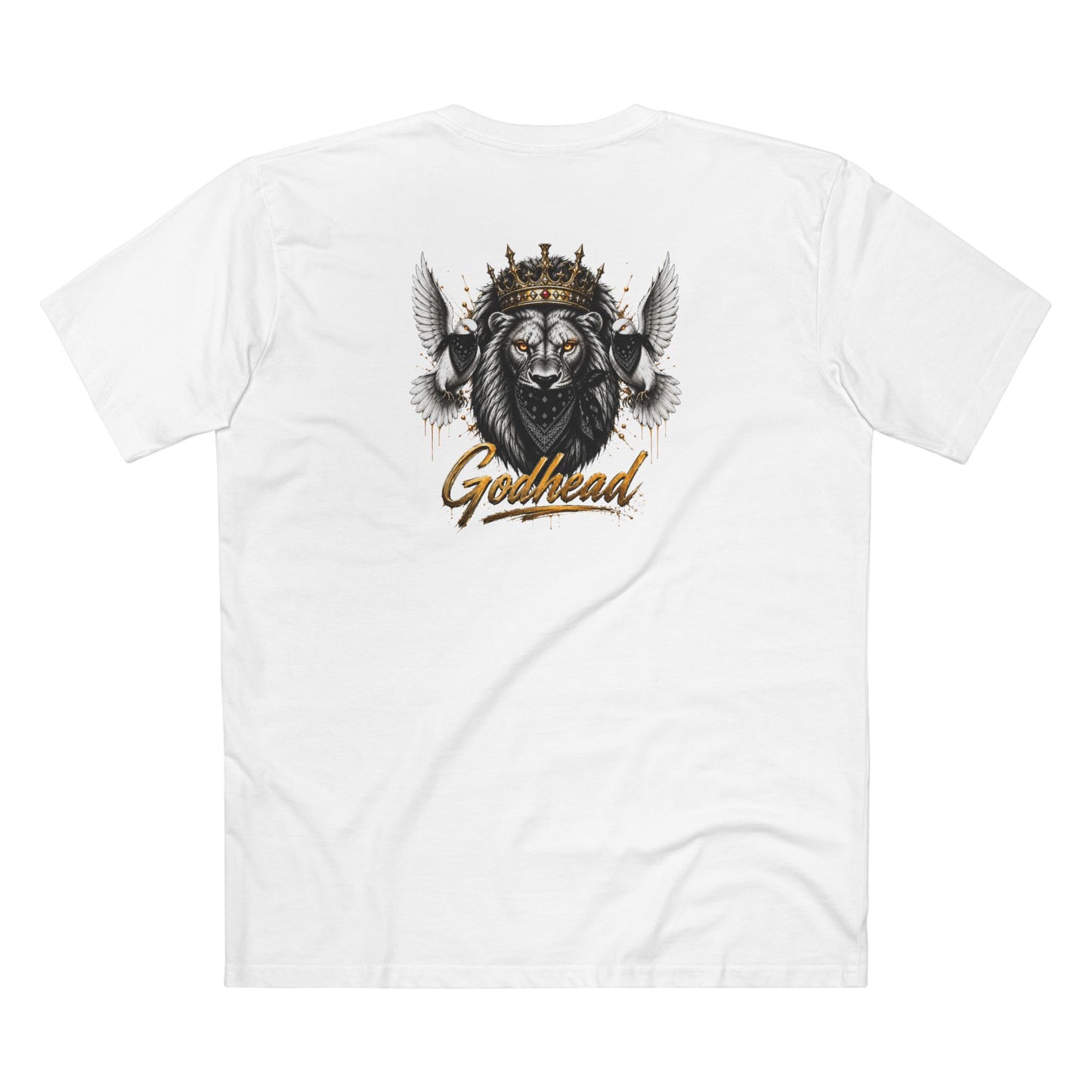 Godhead Trinity Tee — Kingdom Cartel Crowned Lion Graphic T-Shirt