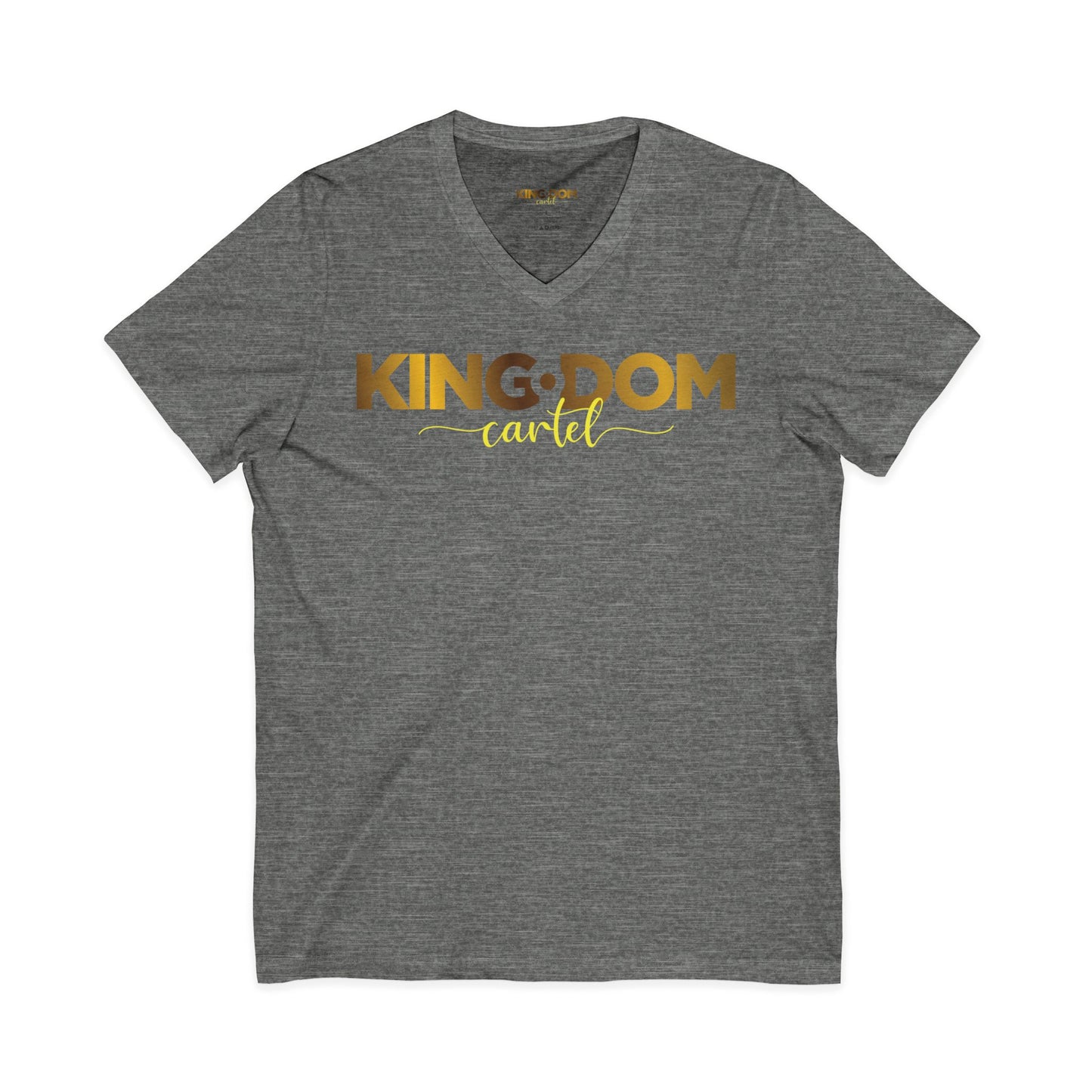 Kingdom Cartel Unisex V-Neck Tee - Stylish Casual Wear for Everyday Statements