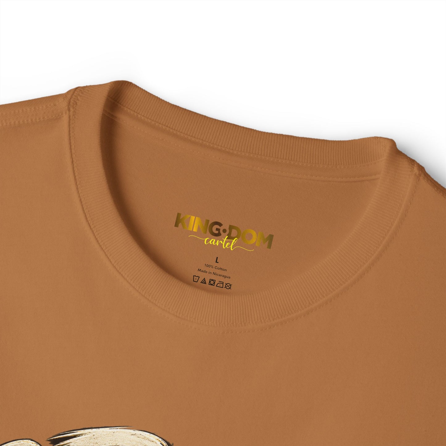 Oversized C.R.O.S.S Tee — Vintage Script Oversized Boxy Shirt
