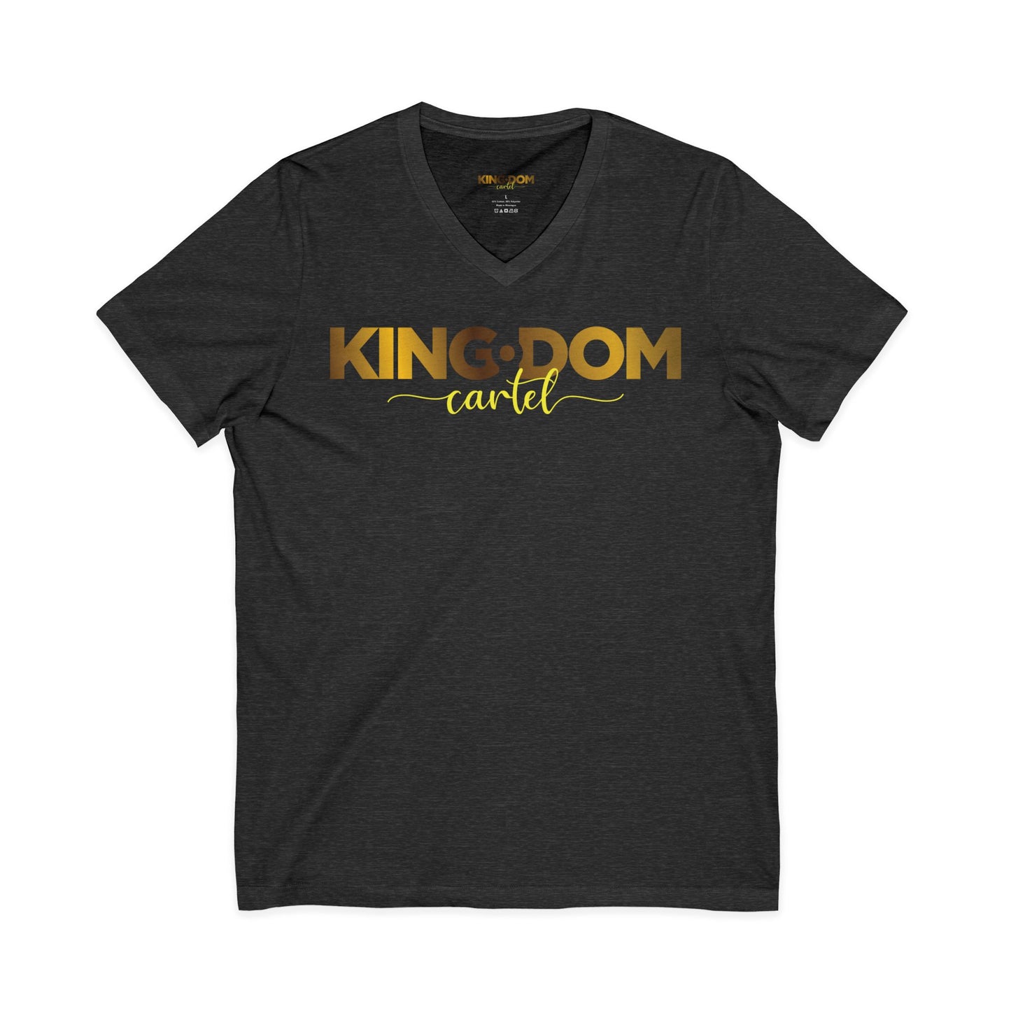 Kingdom Cartel Unisex V-Neck Tee - Stylish Casual Wear for Everyday Statements