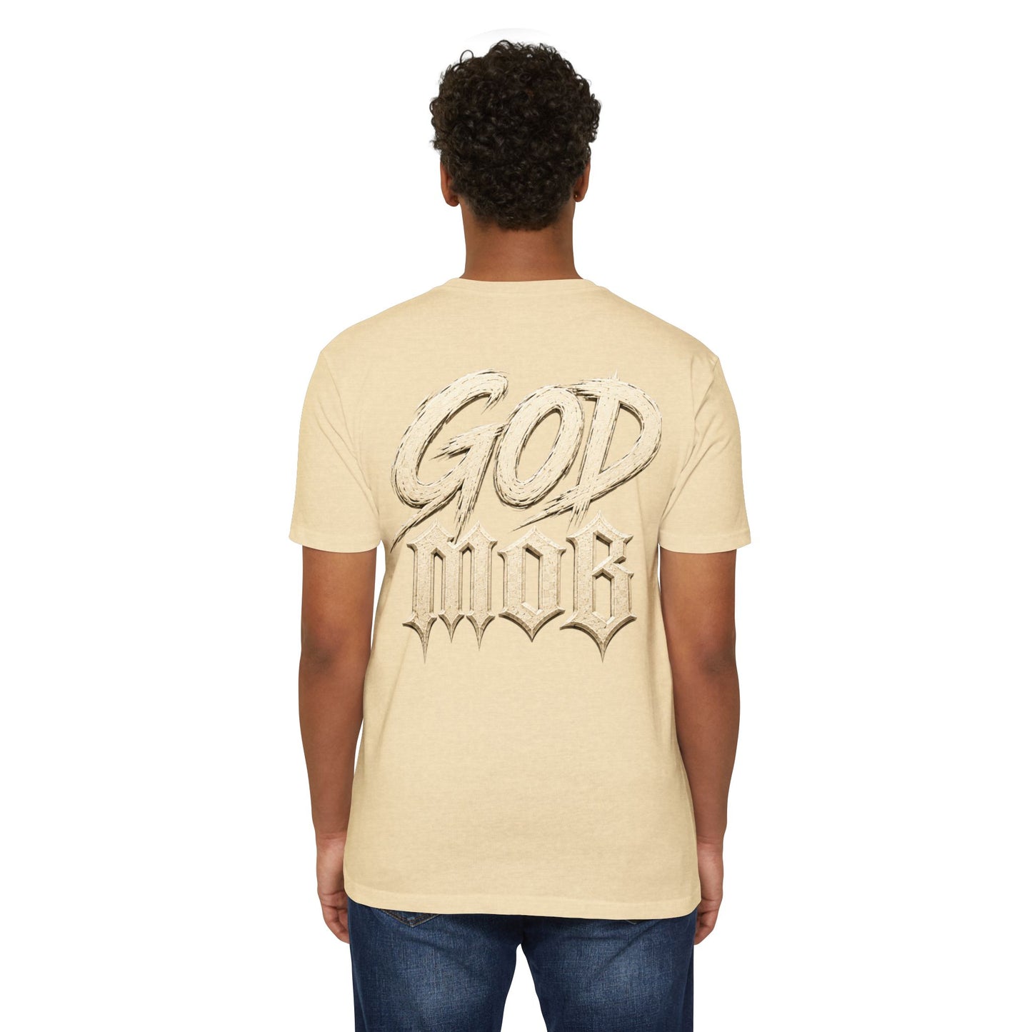 God Mob Graphic T-Shirt — Vintage Religious Streetwear Tee