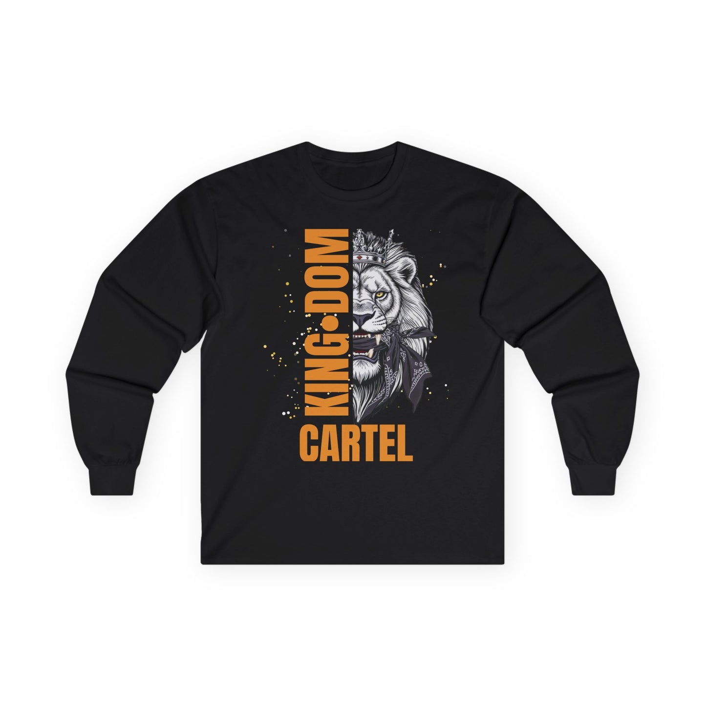 Long Sleeve Tee - Kingdom Cartel “The King Is Here” Design
