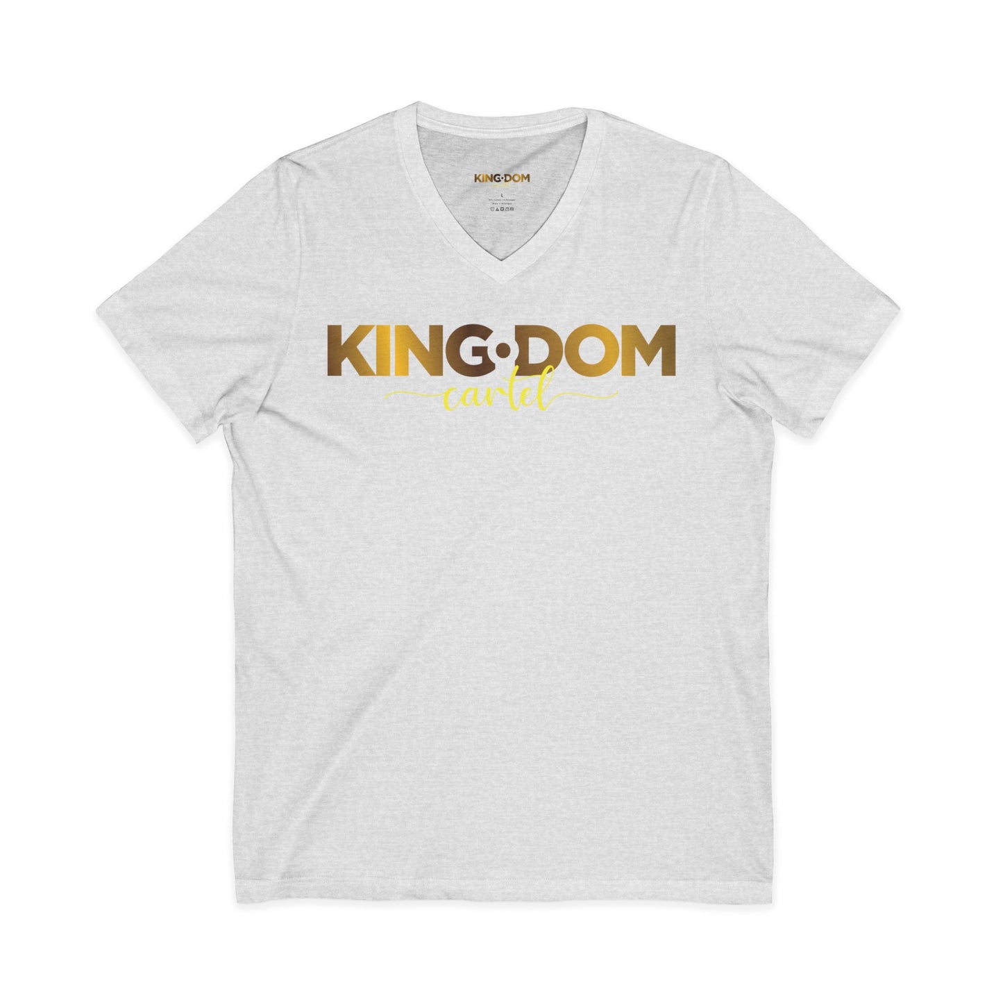 Kingdom Cartel Unisex V-Neck Tee - Stylish Casual Wear for Everyday Statements