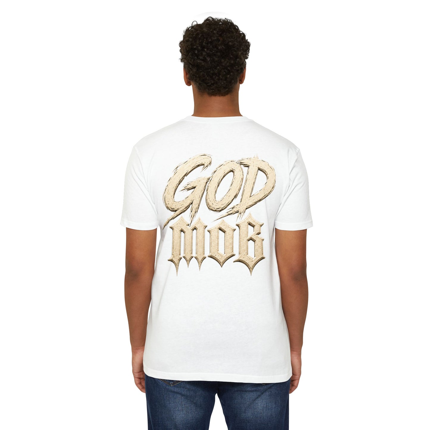 God Mob Graphic T-Shirt — Vintage Religious Streetwear Tee