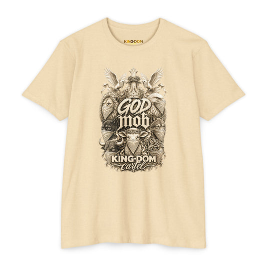 God Mob Graphic T-Shirt — Vintage Religious Streetwear Tee