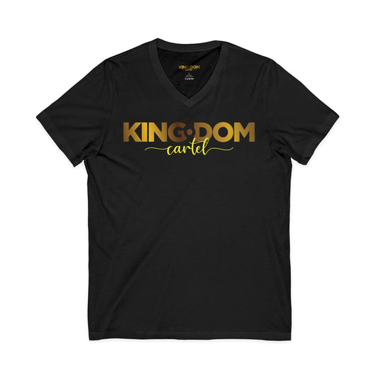 Kingdom Cartel Unisex V-Neck Tee - Stylish Casual Wear for Everyday Statements