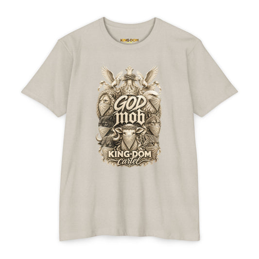 God Mob Graphic T-Shirt — Vintage Religious Streetwear Tee