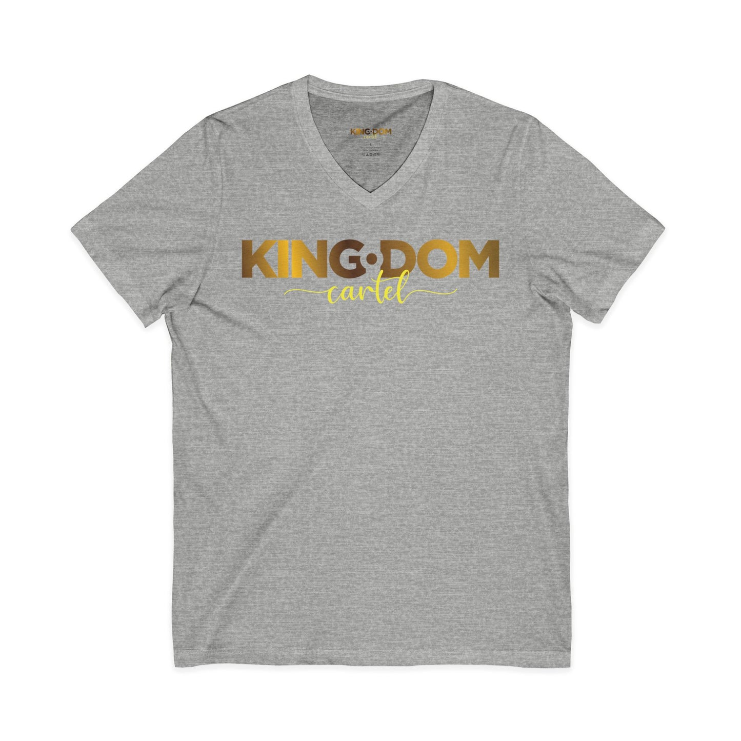 Kingdom Cartel Unisex V-Neck Tee - Stylish Casual Wear for Everyday Statements