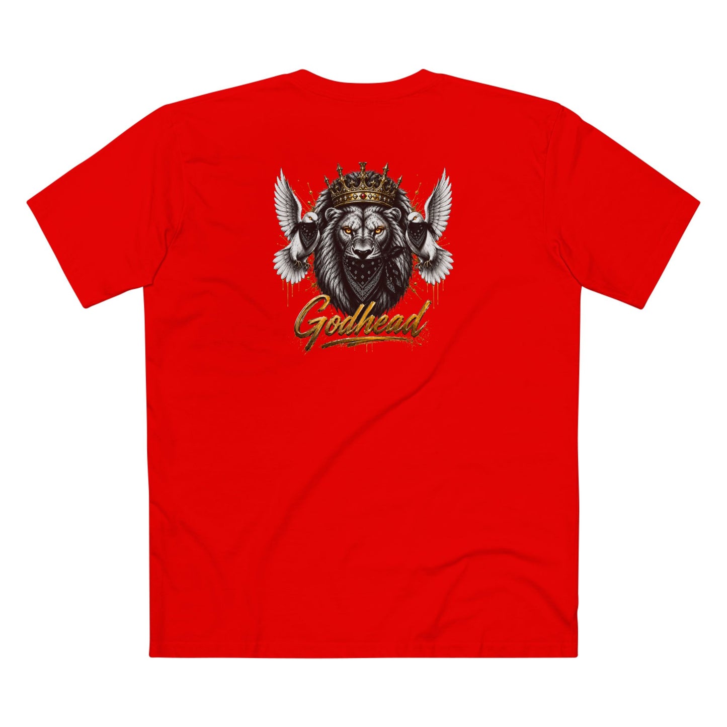 Godhead Trinity Tee — Kingdom Cartel Crowned Lion Graphic T-Shirt