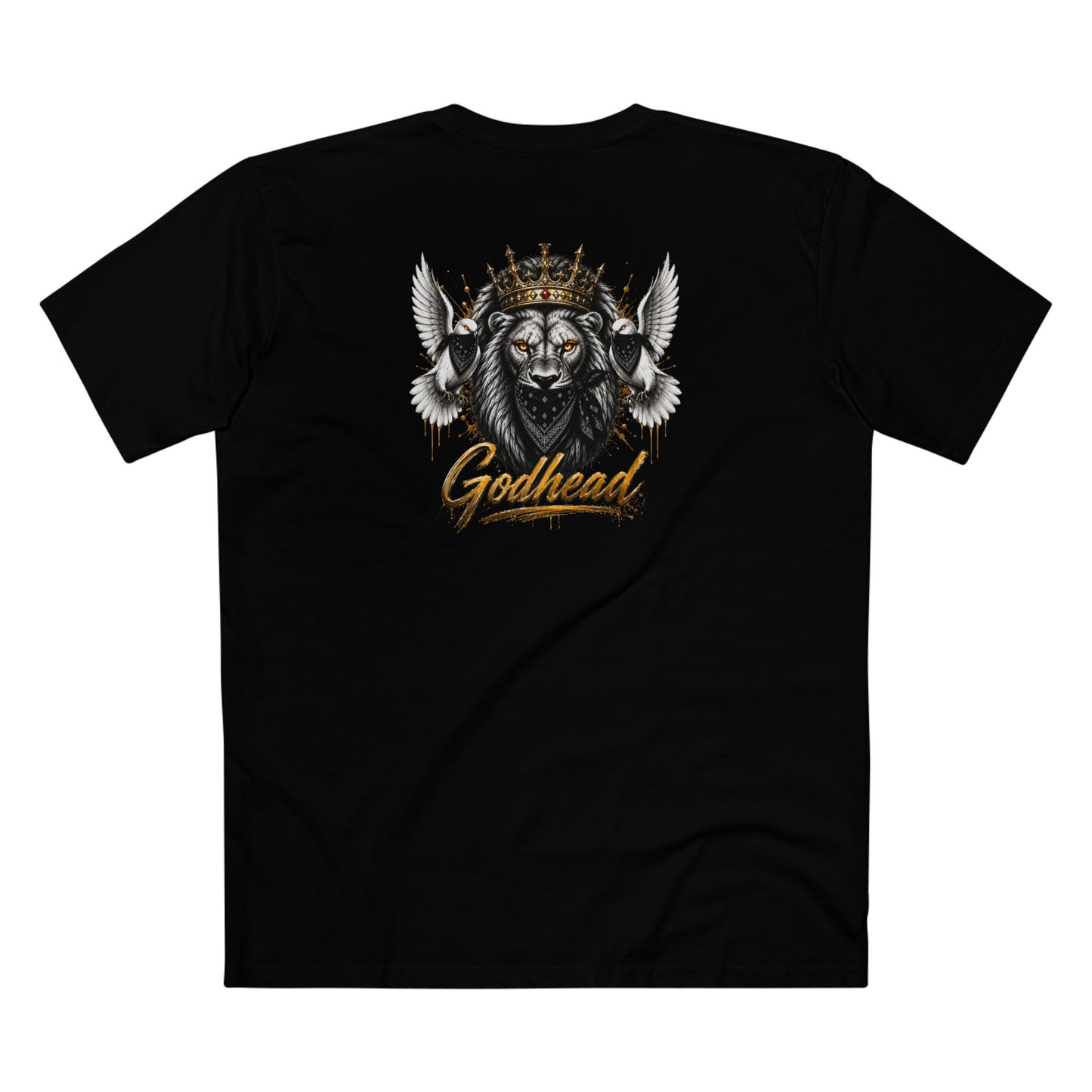 Godhead Trinity Tee — Kingdom Cartel Crowned Lion Graphic T-Shirt