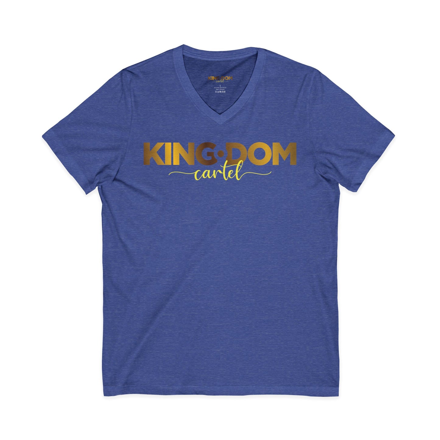 Kingdom Cartel Unisex V-Neck Tee - Stylish Casual Wear for Everyday Statements