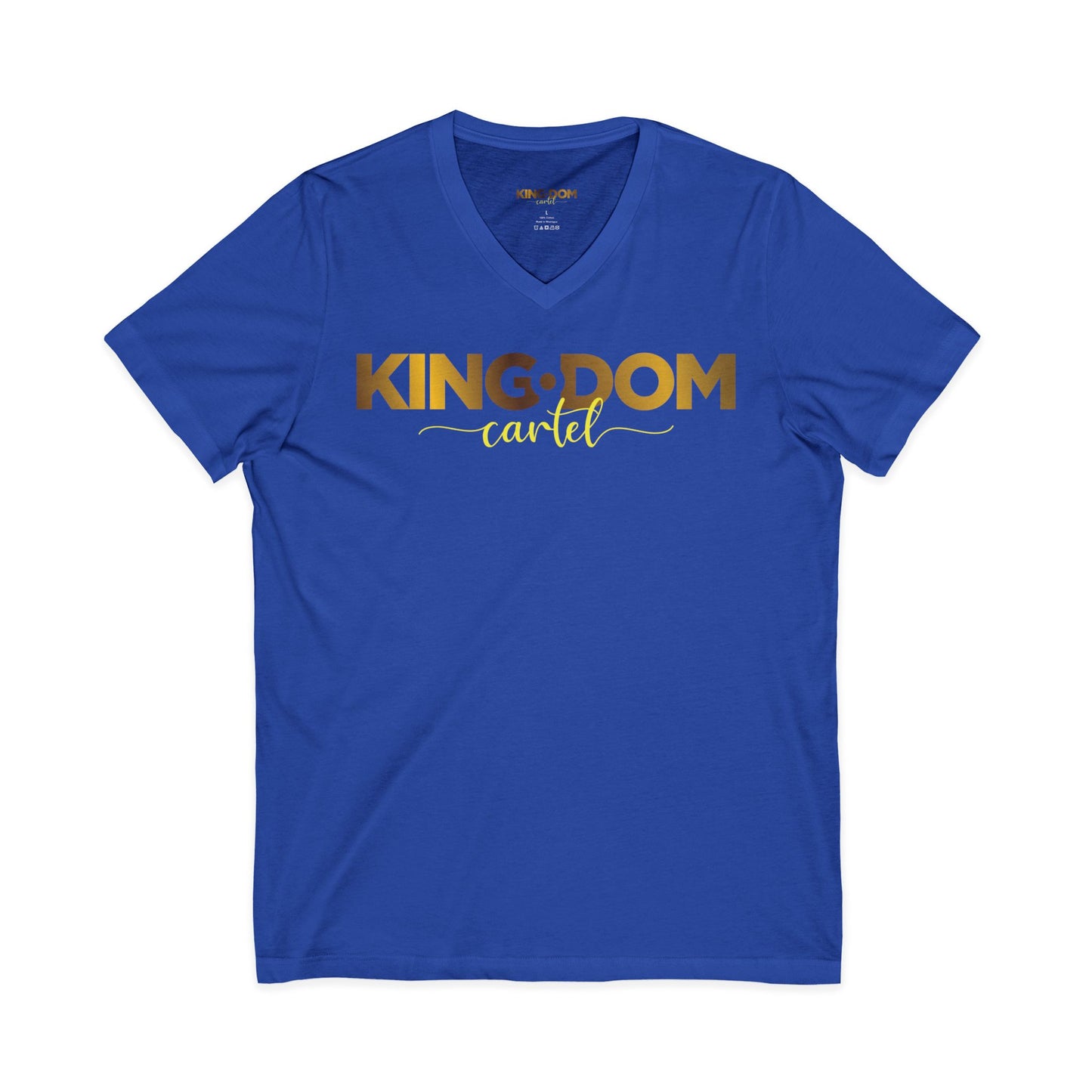 Kingdom Cartel Unisex V-Neck Tee - Stylish Casual Wear for Everyday Statements
