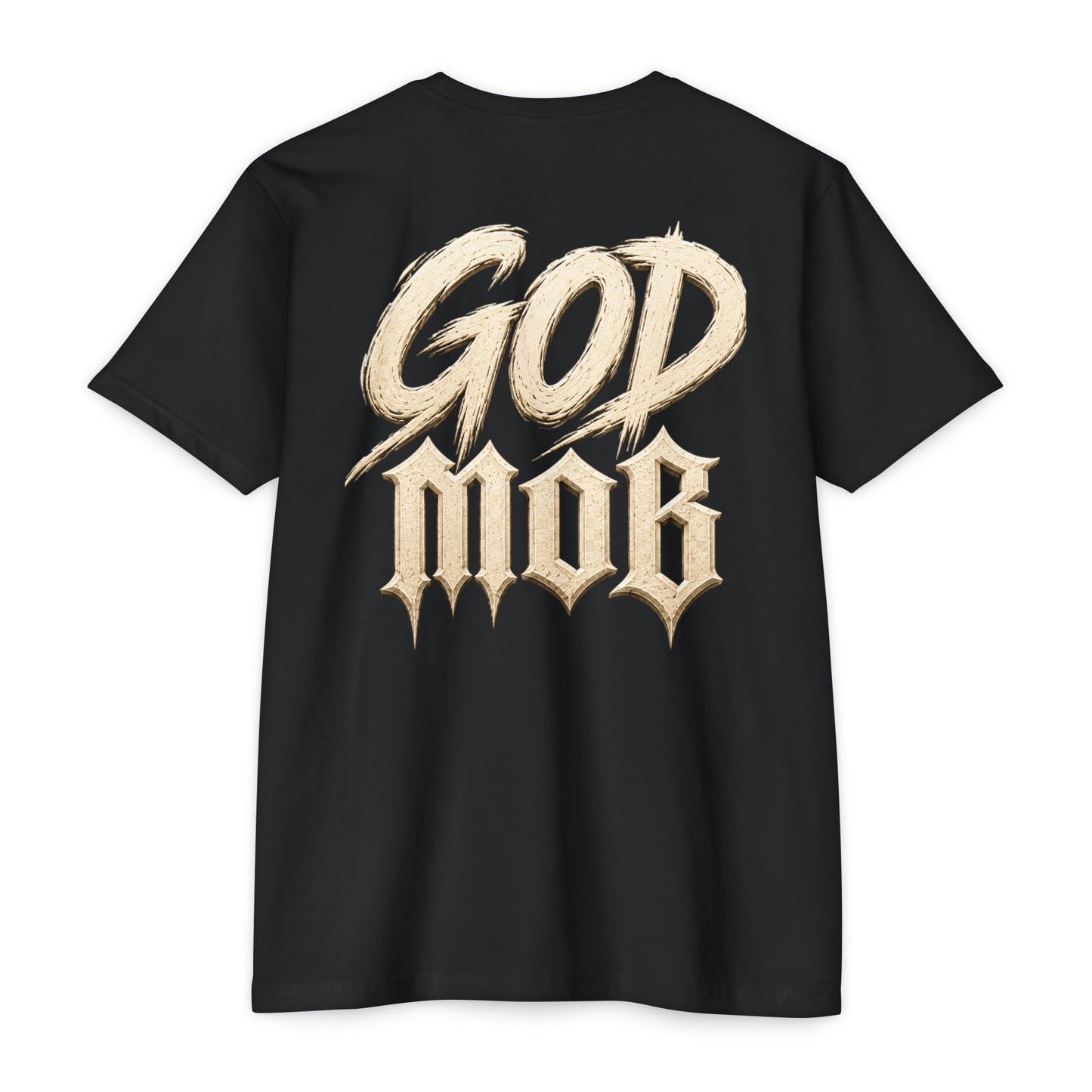God Mob Graphic T-Shirt — Vintage Religious Streetwear Tee