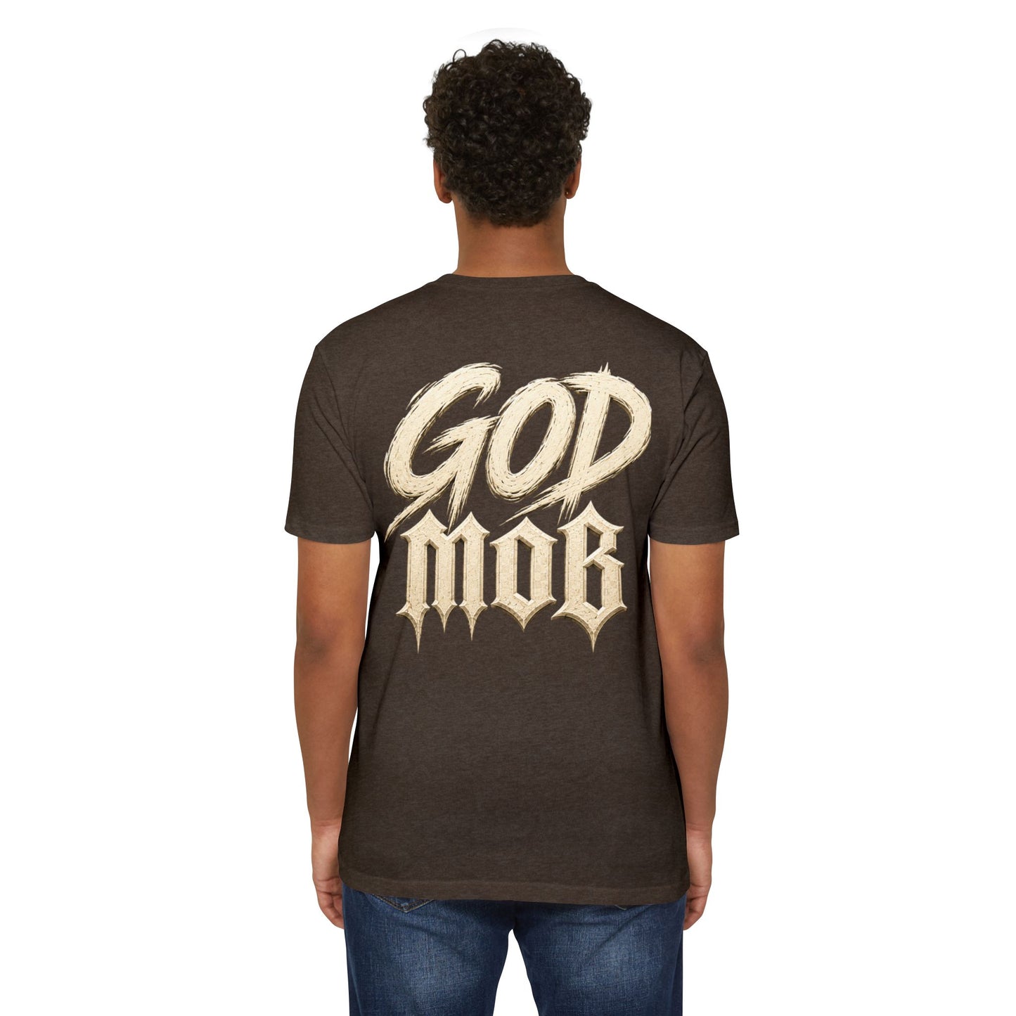 God Mob Graphic T-Shirt — Vintage Religious Streetwear Tee